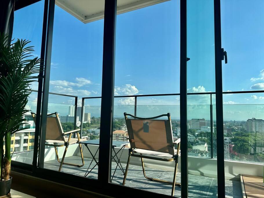 Astra Sky River High Floor,3 Bedrooms 97㎡ 山景房带浴缸 Čiang Mai Exteriér fotografie