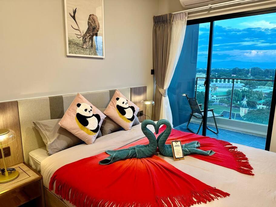 Astra Sky River High Floor,3 Bedrooms 97㎡ 山景房带浴缸 Čiang Mai Exteriér fotografie