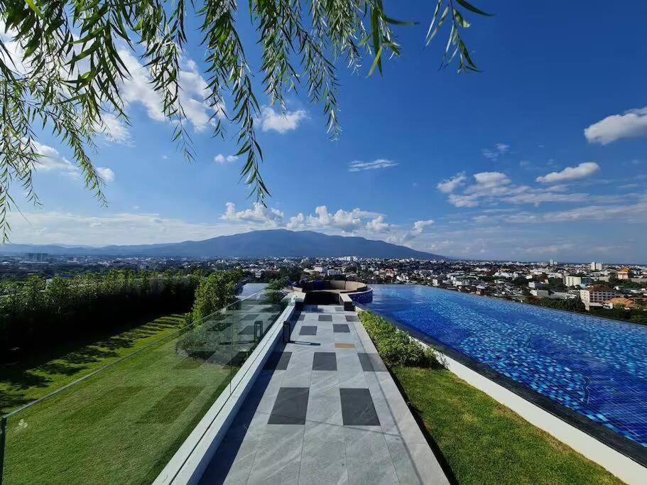 Astra Sky River High Floor,3 Bedrooms 97㎡ 山景房带浴缸 Čiang Mai Exteriér fotografie